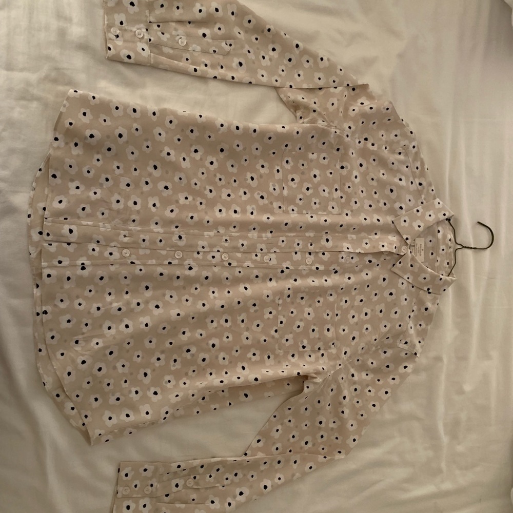 kate spade floral blouse